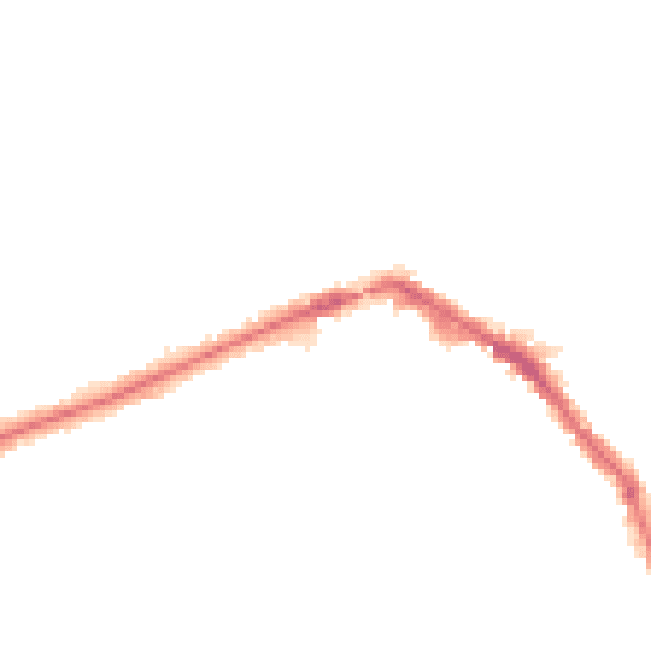 Night-time road noise heatmap for EN5 1QW