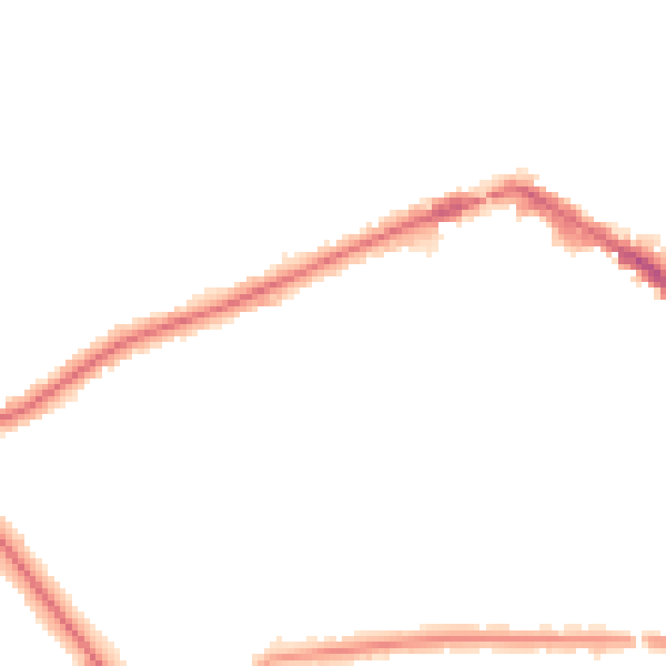Night-time road noise heatmap for EN5 1RQ