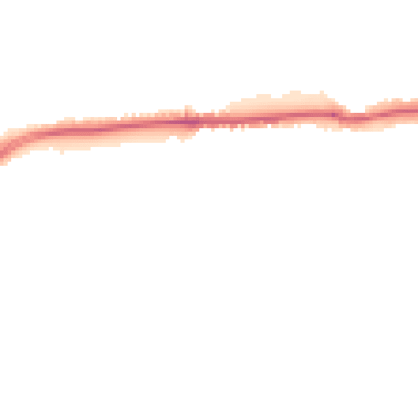 Night-time road noise heatmap for EN5 2TD