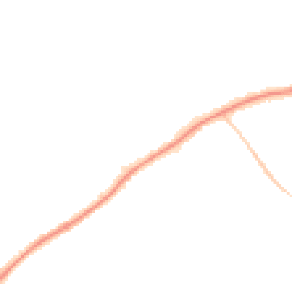 Night-time road noise heatmap for EN5 3BH