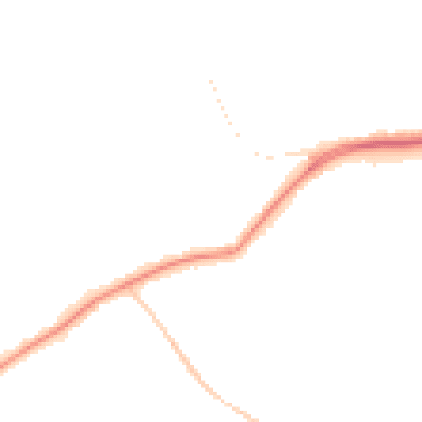 Night-time road noise heatmap for EN5 3EZ