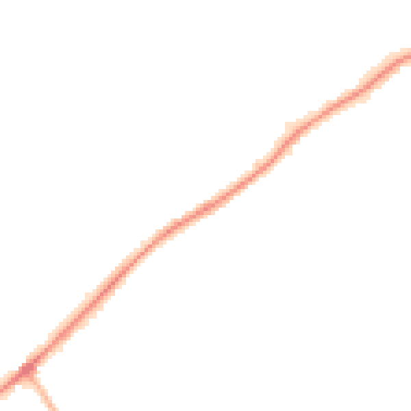 Night-time road noise heatmap for EN5 3LH