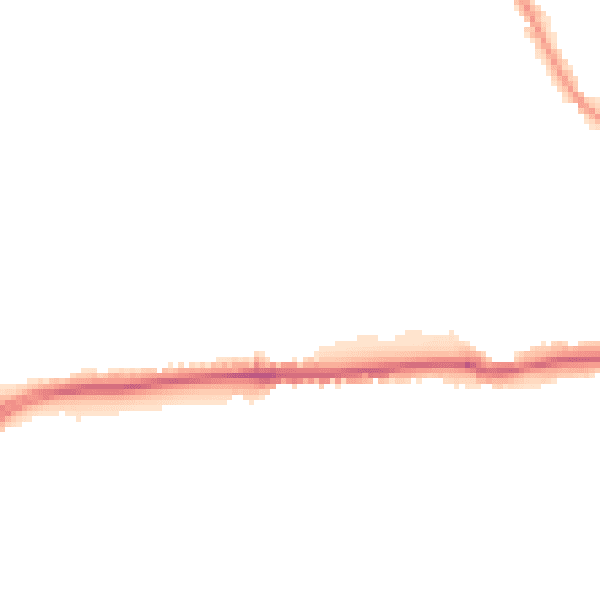 Night-time road noise heatmap for EN5 4NG