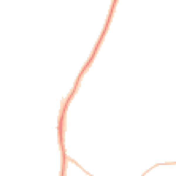 Night-time road noise heatmap for EN5 4PR
