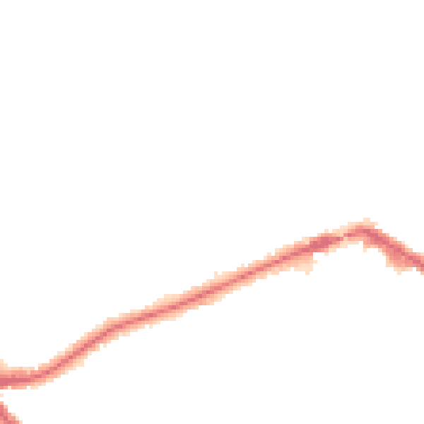 Night-time road noise heatmap for EN5 5JG