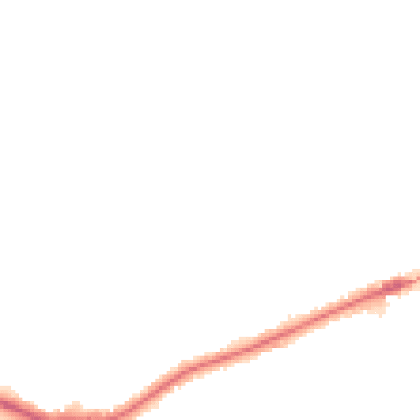 Night-time road noise heatmap for EN5 5JN