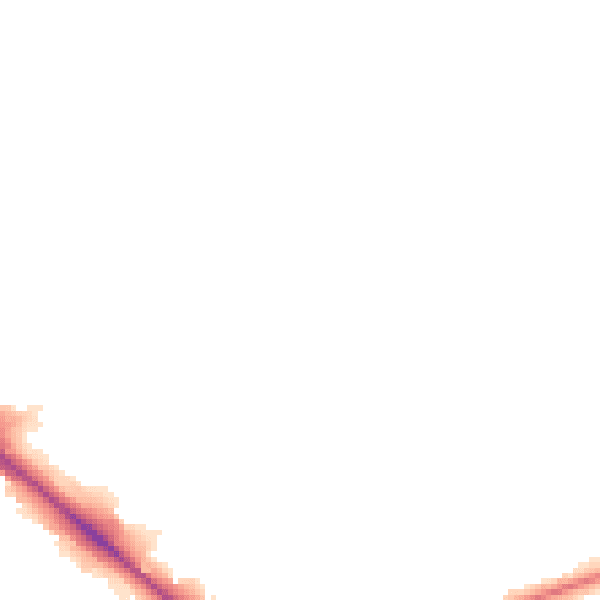 Night-time road noise heatmap for EN5 5LG