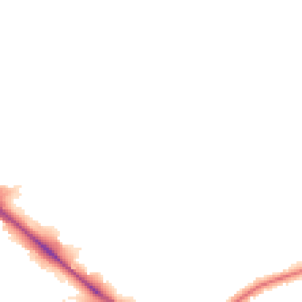 Night-time road noise heatmap for EN5 5LQ