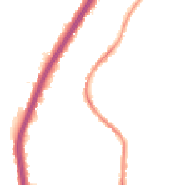 Night-time road noise heatmap for EN8 0AA