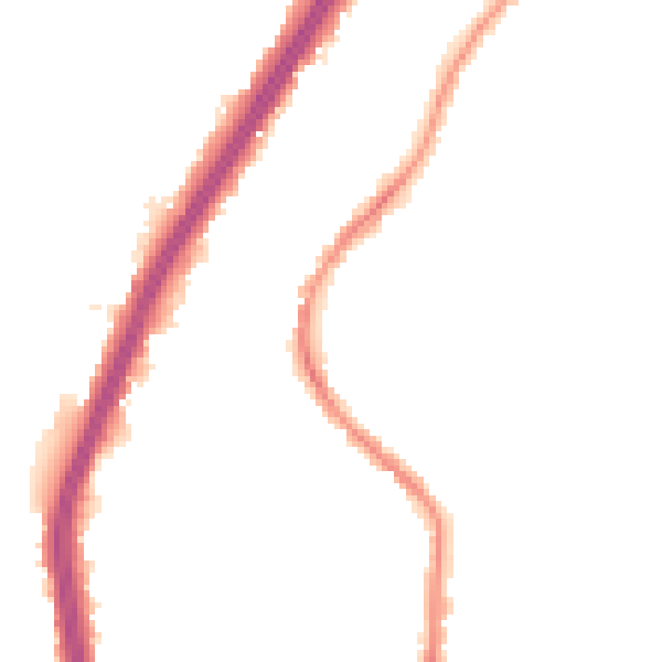 Night-time road noise heatmap for EN8 0AE