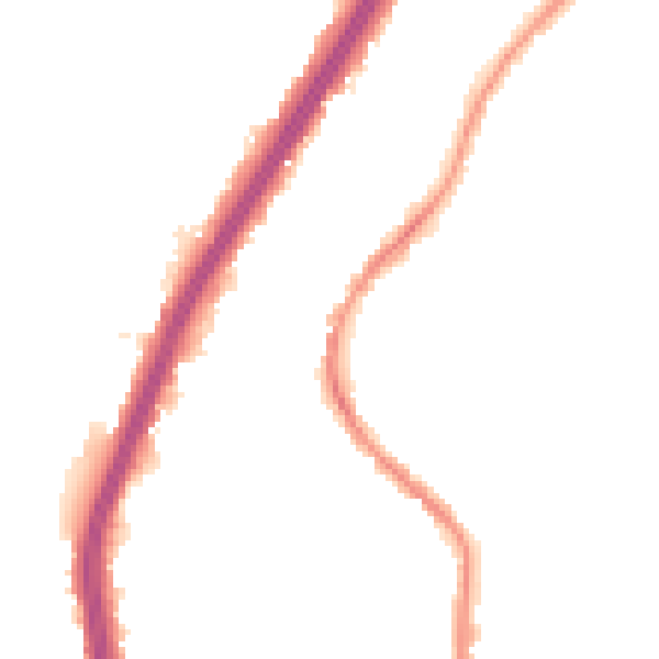 Night-time road noise heatmap for EN8 0BX