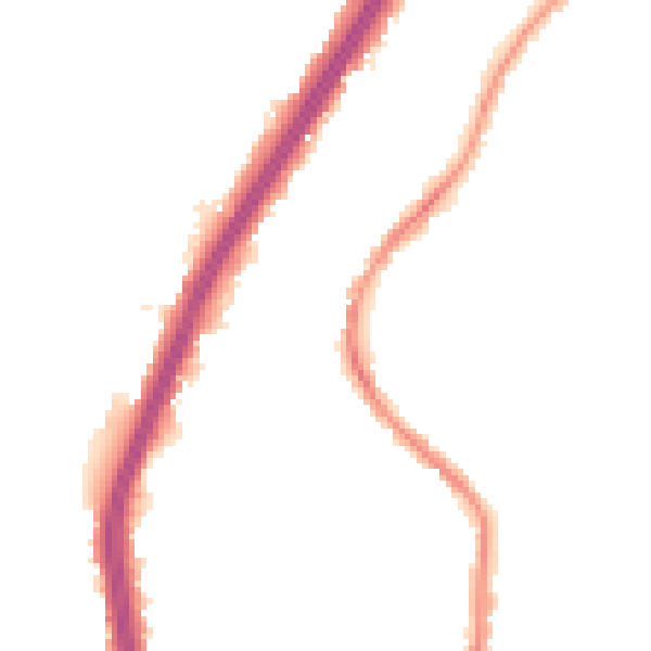 Night-time road noise heatmap for EN8 0DP