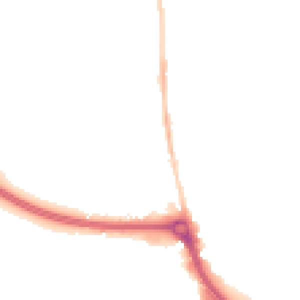 Night-time road noise heatmap for EN8 7BQ
