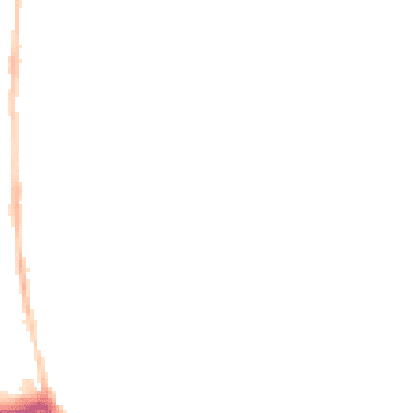 Night-time road noise heatmap for EN8 7ER
