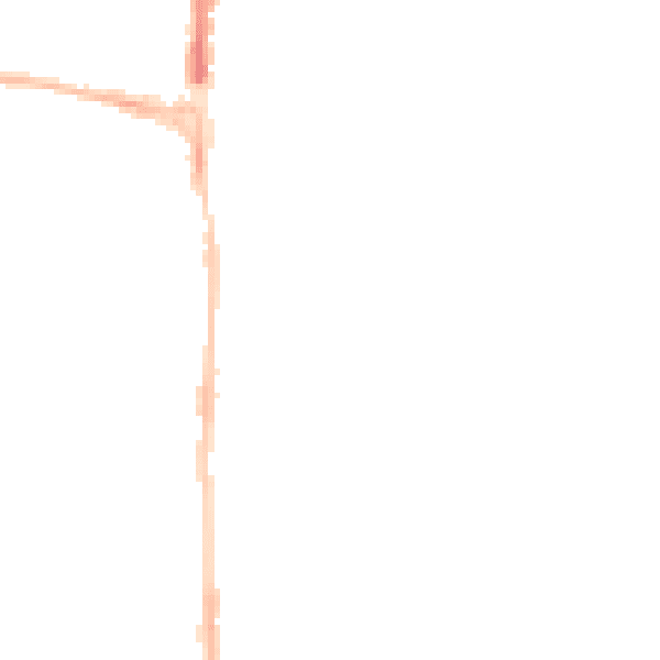 Night-time road noise heatmap for EN8 8EF