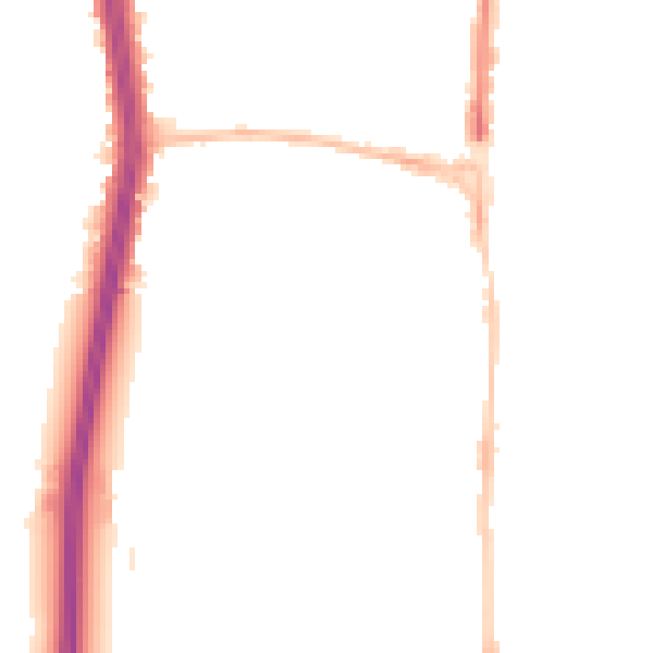 Night-time road noise heatmap for EN8 8PZ
