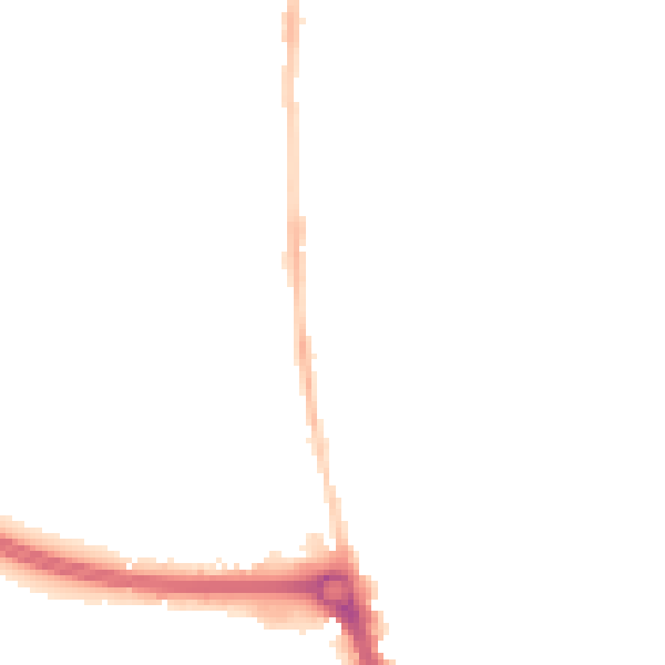 Night-time road noise heatmap for EN8 8TE