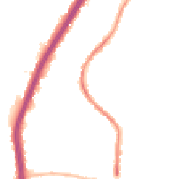 Night-time road noise heatmap for EN8 9DU