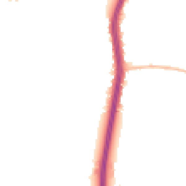Night-time road noise heatmap for EN8 9FQ