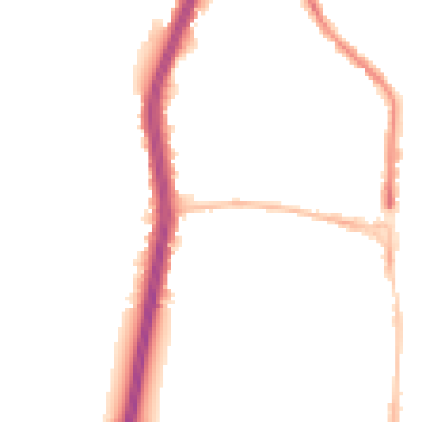 Night-time road noise heatmap for EN8 9LU