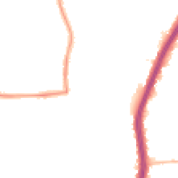 Night-time road noise heatmap for EN8 9PL