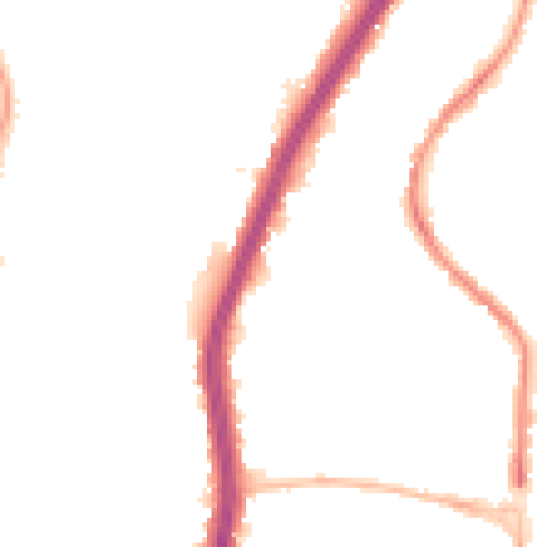 Night-time road noise heatmap for EN8 9QS