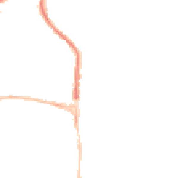Night-time road noise heatmap for EN8 9RZ