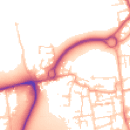 Daytime road noise heatmap for EN9 1BF