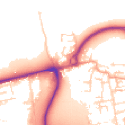 Daytime road noise heatmap for EN9 1BJ