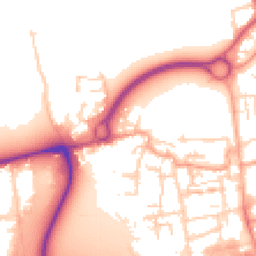 Daytime road noise heatmap for EN9 1BX