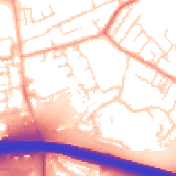 Daytime road noise heatmap for EN9 1SQ