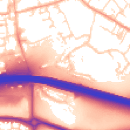 Daytime road noise heatmap for EN9 1UR