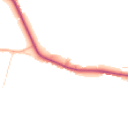 Daytime road noise heatmap for EN9 2BH