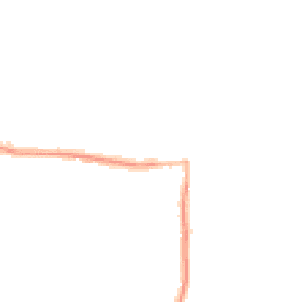 Night-time road noise heatmap for EN9 2JT