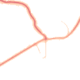 Daytime road noise heatmap for EN9 2LS