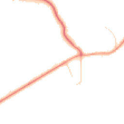 Daytime road noise heatmap for EN9 2LT