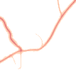 Daytime road noise heatmap for EN9 2SB