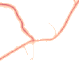 Daytime road noise heatmap for EN9 2SH