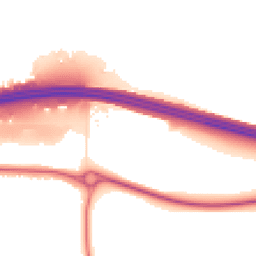 Night-time road noise heatmap for EN9 3AB