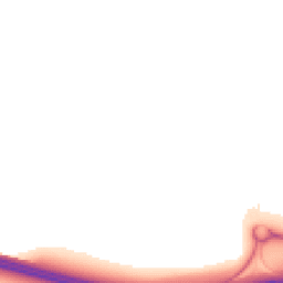 Night-time road noise heatmap for EN9 3DN