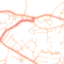 Daytime road noise heatmap for EN9 3EA