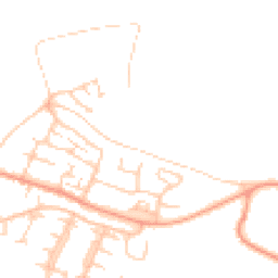 Daytime road noise heatmap for EN9 3LJ