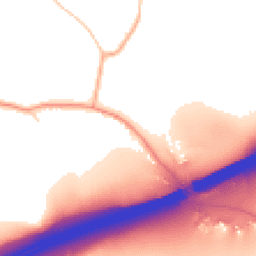 Daytime road noise heatmap for EN9 3TE
