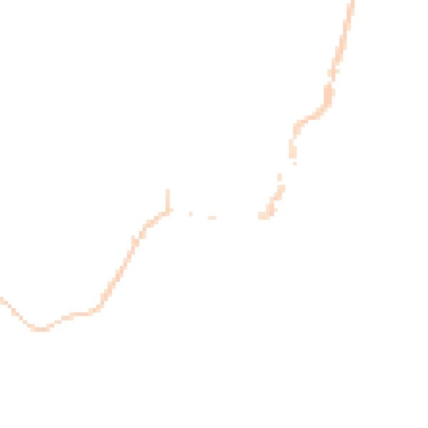 Night-time road noise heatmap for EX11 1AD