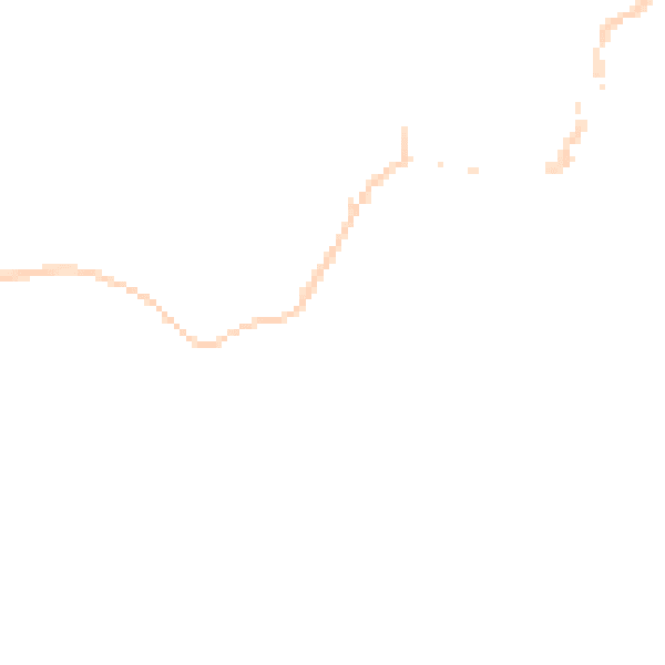 Night-time road noise heatmap for EX11 1AN