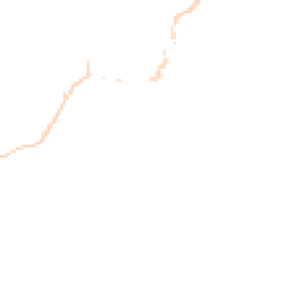 Night-time road noise heatmap for EX11 1AU