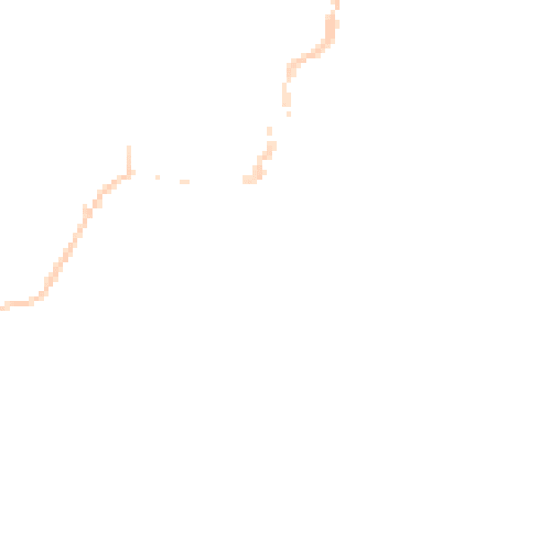 Night-time road noise heatmap for EX11 1AX