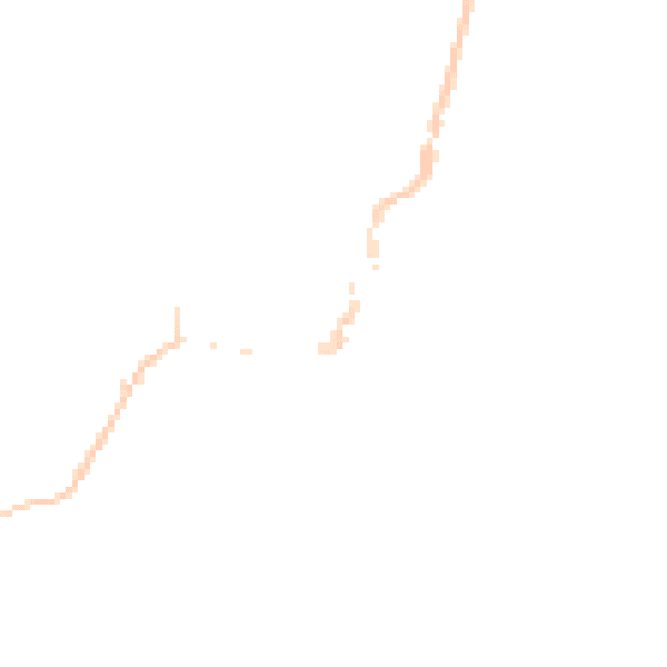 Night-time road noise heatmap for EX11 1BT