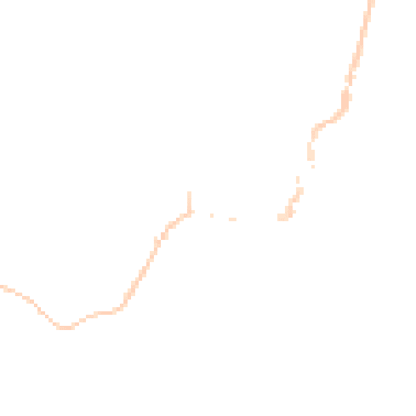 Night-time road noise heatmap for EX11 1DL