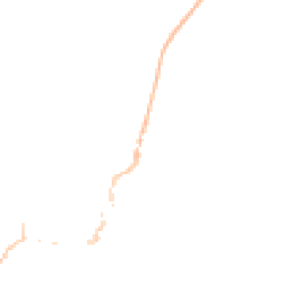 Night-time road noise heatmap for EX11 1DT